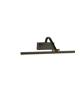 Svietidlá Searchlight 5551-51BG - LED Obrazové svietidlo LED/12W/230V čierna 5551-51BG