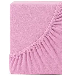 Plachty 4Home froté prestieradlo Ideál ružová, 70 x 140 cm