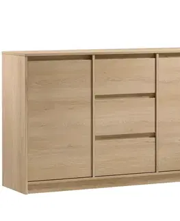 Komody do spálne Komoda Manami K2D3S cremona