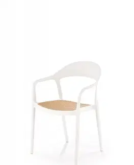 Zahradné stoličky Stohovateľná stolička K530 Halmar