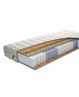 Matrace Matrac taštičkový STELA HARD Safr TiaHome - 100x200cm