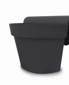Záhrada Kvetináč Merlose Espirit 30x20x20h Antracit Eo20