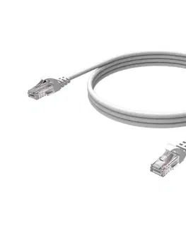 Predlžovacie káble Winner Group - Sieťový kábel RJ45 / RJ45 CAT-5E 20m biela WINKABRJ4520M