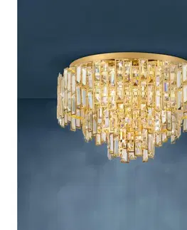 Svietidlá Eglo 39611 - Stropné svietidlo CALMEILLES 10xE14/25W/230V priemer 63 cm 39611