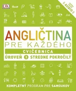 Gramatika a slovná zásoba Angličtina pre každého, Cvičebnica Úroveň 3 Stredne pokročilý - Kolektív autorov,Michala Kamhalová
