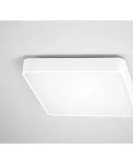 Svietidlá Panlux Prisadené LED svietidlo Verona Square biela, 28,3 x 28,3 cm, IP54