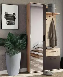 Predsieňový nábytok Predsieňový nábytok Lux artisan/ čierny