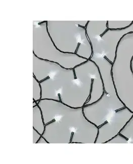 LED osvetlenie  LED  vonkajší reťaz 80xLED/13m IP44 studená biela D4AC02