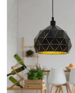 Svietidlá Eglo 97841 - Luster na lanku ROCCAFORTE 1xE27/60W/230V 97841
