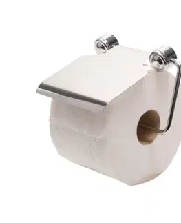 WC kefy Kinekus Držiak na WC toaletný papier s vrchným krytom, chróm