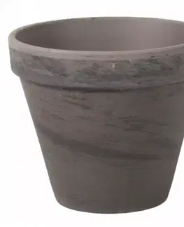 Záhrada Kvetináč keramický Klasik Basalt 11x10 cm