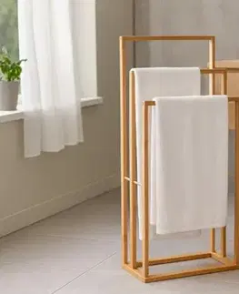 Nábytok Chomik Vešiak na uteráky BAMBU