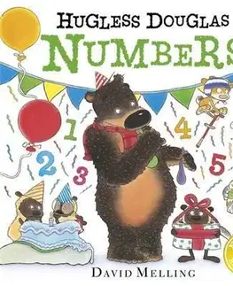 Leporelá, krabičky, puzzle knihy Hugless Douglas Numbers - David Melling