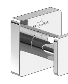 Svietidlá Villeroy & Boch TVA15201100061 - Nástenný háčik ELEMENTS, lesklý chróm TVA15201100061