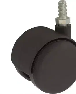 Príslušenstvo k nábytku Nábytkové koliesko 40 mm/25 kg kolík M8