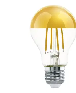 Žiarovky LED Žiarovka so zrkadlovým vrchlíkom A60 E27/7,3W/230V 2700K - Eglo 110031 110031