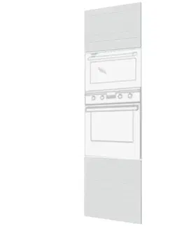 MDF fronty PVC Dvierka Quantum D14 RU/2M/2E/2H/2A – 284 WHITE SUPER