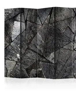 Paravány Paraván Pavement Tiles (Grey) Dekorhome