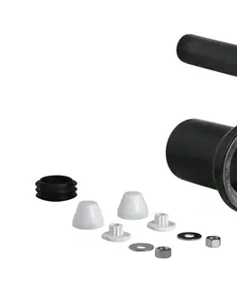 Svietidlá GROHE 37311K00 - Prívodná a odtoková súprava pre WC 150 mm čierna 37311K00
