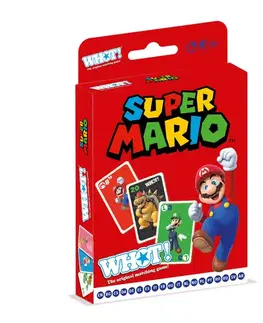 Rodinné hry WHOT Super Mario (kartová hra typu UNO)