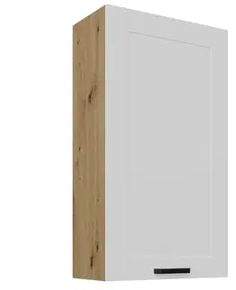 Kuchynské skrinky visiace Skrinka do kuchyne Luna biely matná/artisan 60G-108 1F