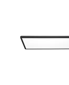 Svietidlá  LED Prisadený panel NIVERA LED/32W/230V IP54 29,5x59,5 cm čierny 004101