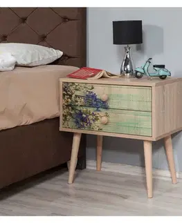 Nočné stolíky Nočný stolík Two - 727