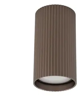 Svietidlá  Bodové svietidlo TUNE S 1xGU10/10W/230V 10 cm hnedá 11027