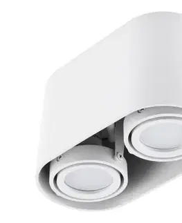 Svietidlá  Bodové svietidlo SIROK 2xGU10/30W/230V biela SKU013110