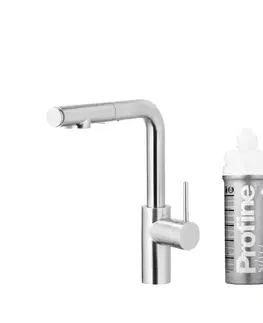Kuchynské drezy KFA KFA - Batéria drezová DUERO PURE BASIC výsuvná s filtráciou 6623-114-22