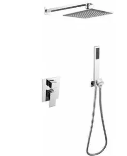 Kúpeľňové batérie BESCO BESCO - Podomietkový sprchový set MODERN/VARIUM I - Chróm duplicít BABPMVICH