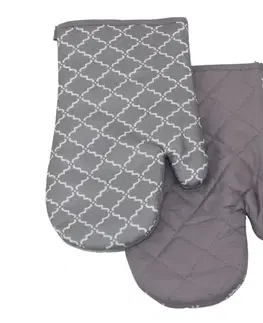 Chňapky MAKRO - Chňapka s magnetom 2ks CLOVER šedá