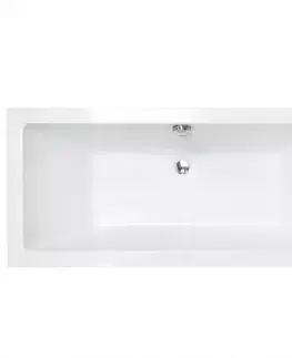 Obdĺžnikové vane Vaňa Quadro Slim 170/75 + nohy