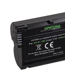 Predlžovacie káble PATONA - Batéria Nikon EN-EL15B 2000mAh Li-Ion Premium PT1224