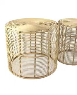 Konferenčné stolíky s úložným priestorom Konferenčný stolík BULAN RATTAN 60