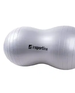 Gymnastické lopty Gymnastická lopta inSPORTline Peanut Ball 50 cm šedá