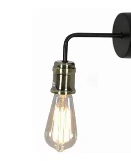 Svietidlá  Nástenné svietidlo GOLDIE 1xE27/60W/230V 21-56160-Z