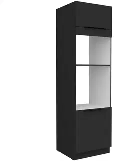 Kuchynské skrinky stojace Kuchynská skrinka Aria-Bl/Bl Anti Fingerprint 60dpm-210 2f