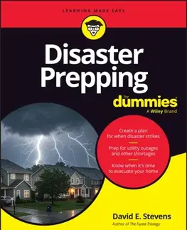 Motivačná literatúra Disaster Prepping For Dummies - David E. Stevens
