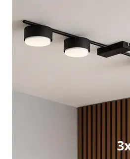 Svietidlá BRILAGI - LED bodové svietidlo MONO 3xGX53/30W/230V čierne 89-002B