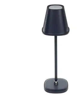 Lampy  - LED Stmievateľná nabíjacia stolná lampa LED/3W/1800 mAh tmavomodrá 52000339