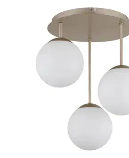 Svietidlá Globo 47441-3CH - Prisadený luster HARMON 3xE14/25W/230V mosadz 47441-3CH