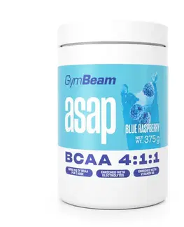 BCAA GymBeam ASAP BCAA modrá malina