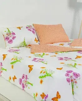 Prikrývky Stanex CLASSIC letný set Jar oranžová, 140 x 200 cm, 40 x 60 cm