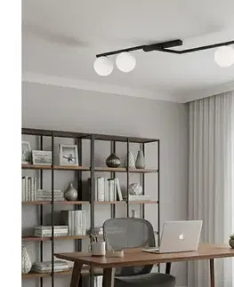 Svietidlá EMIBIG Stropné svietidlo NATON 3xE14/10W/230V čierna/biela 1508/3