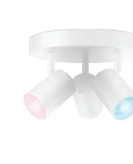 Svietidlá WiZ - LED RGBW Stmievateľné bodové svietidlo IMAGEO 3xGU10/4,9W/230V biela Wi-Fi 8719514554511