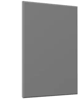 Kuchynské skrinky Čelo skrinky Luxeo F16-D60FZW tenký rám dark grey