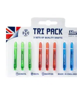 Násadky na šípky Súprava násadiek Harrows Supergrip Tri Pack Medium Colour