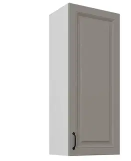 Kuchynské skrinky visiace Skrinka do kuchyne Stilo claygrey/biely 45G-108 1F