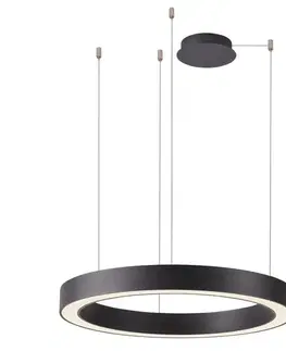Svietidlá Azzardo  - LED Stmievateľný luster na lanku MARCO LED/60W/230V čierna + DO 